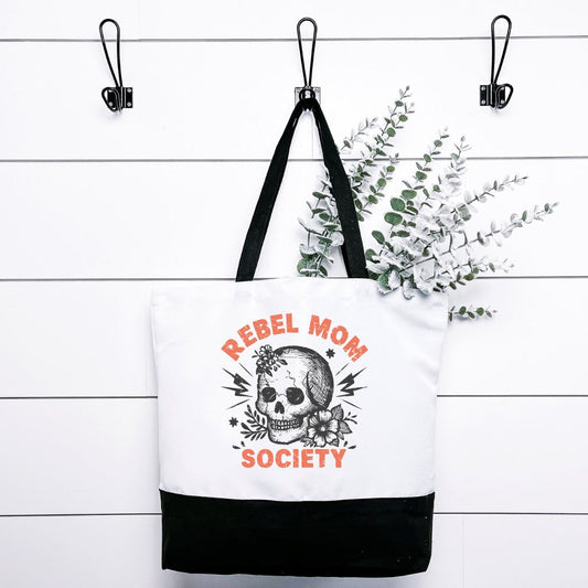 Rebel Mom Society Tote Bag Harlow Boutique Official Online Store 