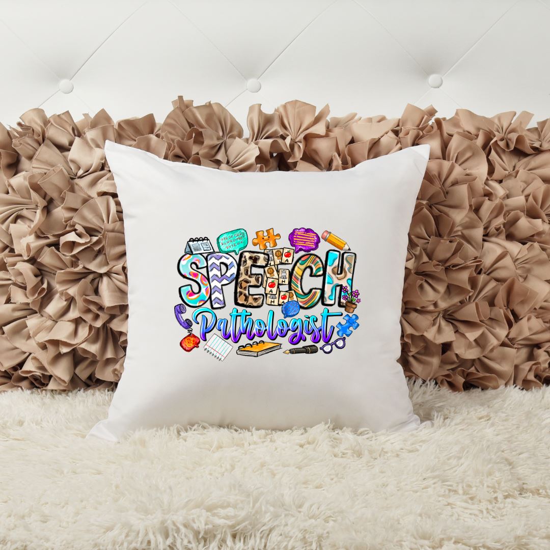 SPEECH PATHOLOGIST PILLOW Pillow Harlow Boutique Official Online Store 