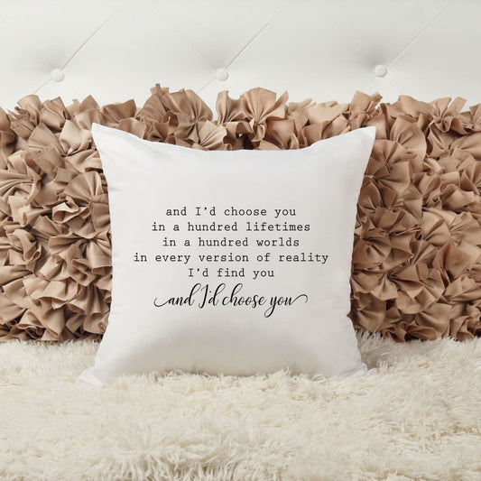 ID CHOOSE YOU PILLOW Pillow Harlow Boutique Official Online Store 