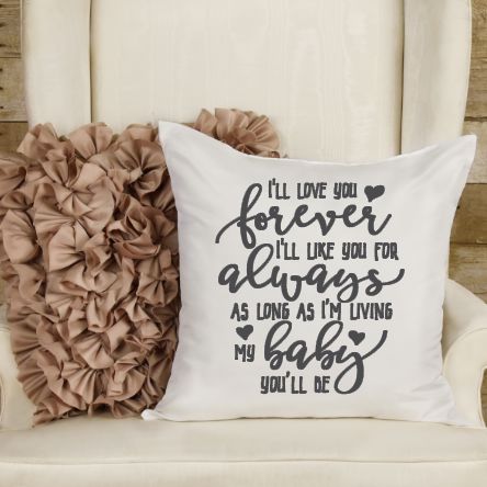ILL LOVE YOU FOREVER PILLOW Pillow Harlow Boutique Official Online Store 