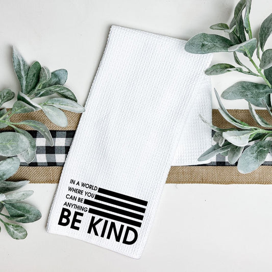 BE KIND TEA TOWEL Tea Towel Harlow Boutique Official Online Store 