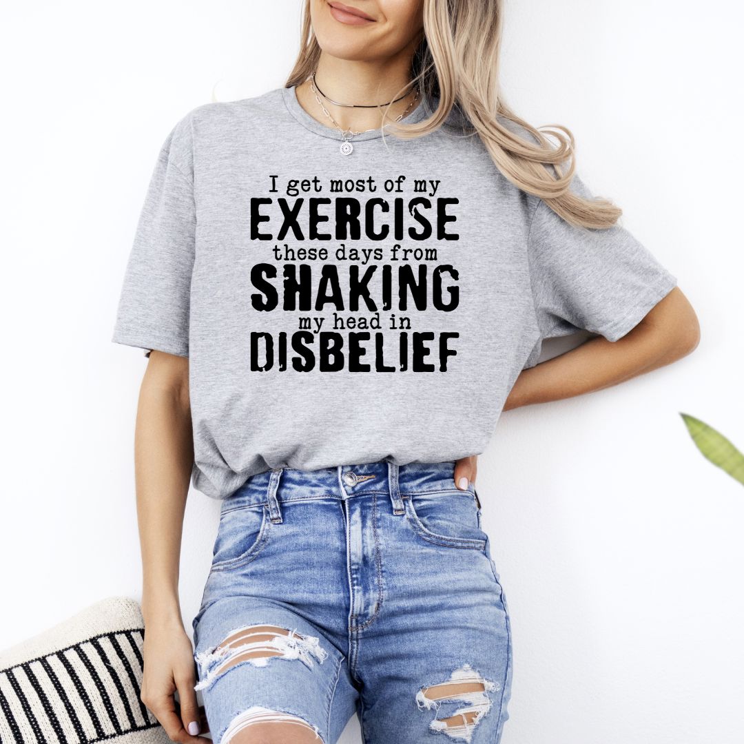 I Get Most Of My Exercise Shirts Harlow Boutique Official Online Store 