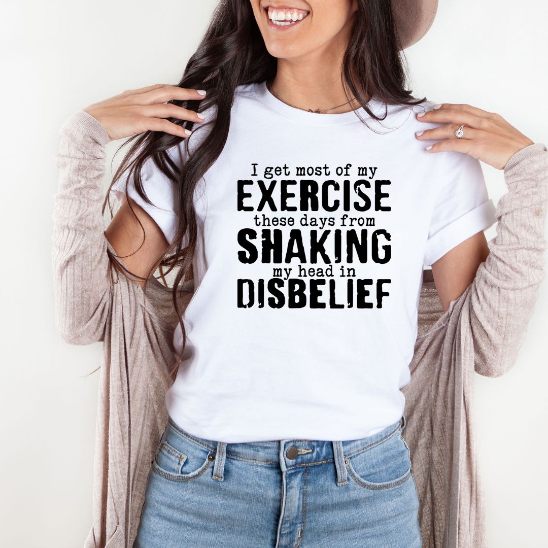 I Get Most Of My Exercise Shirts Harlow Boutique Official Online Store 