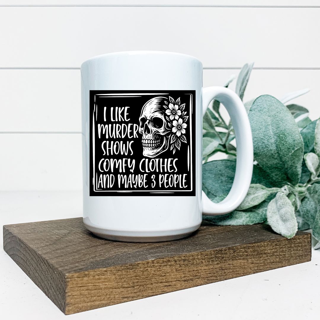 I LIKE MURDER SHOWS MUG Harlow Boutique Official Online Store 