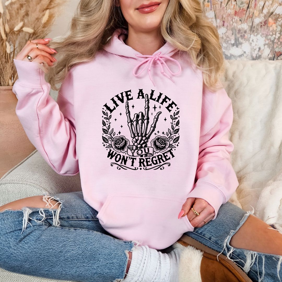 Live A Life You Wont Regret Shirts Harlow Boutique Official Online Store 