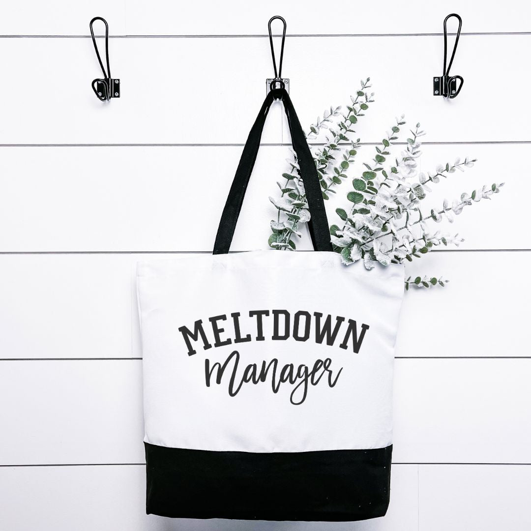 Meltdown Manager Tote Bag Harlow Boutique Official Online Store 