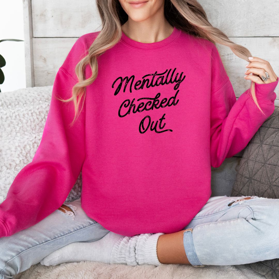 Mentally Checked Out Shirts Harlow Boutique Official Online Store 