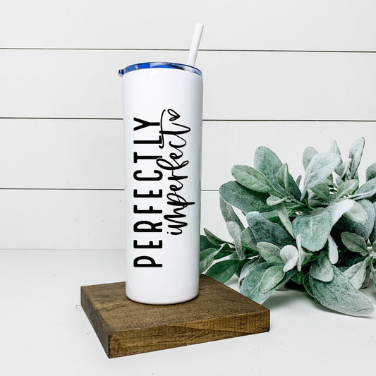PERFECTLY IMPERFECT TALL TUMBLER Tumblers Harlow Boutique Official Online Store 