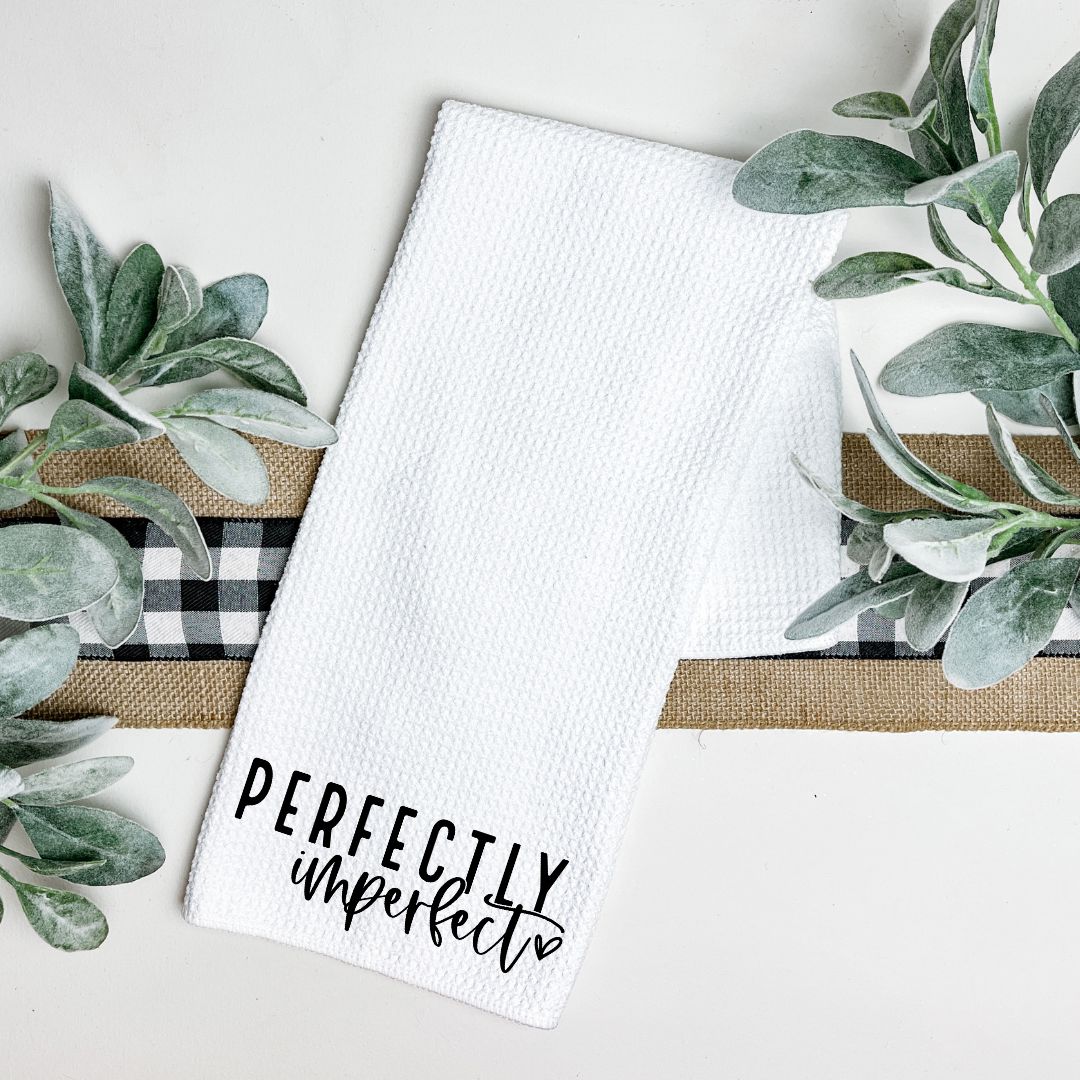 PERFECTLY IMPERFECT TEA TOWEL Tea Towel Harlow Boutique Official Online Store 