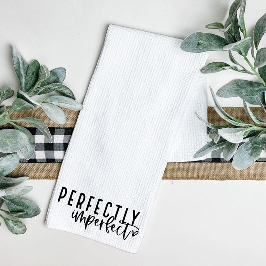 PERFECTLY IMPERFECT TEA TOWEL Tea Towel Harlow Boutique Official Online Store 