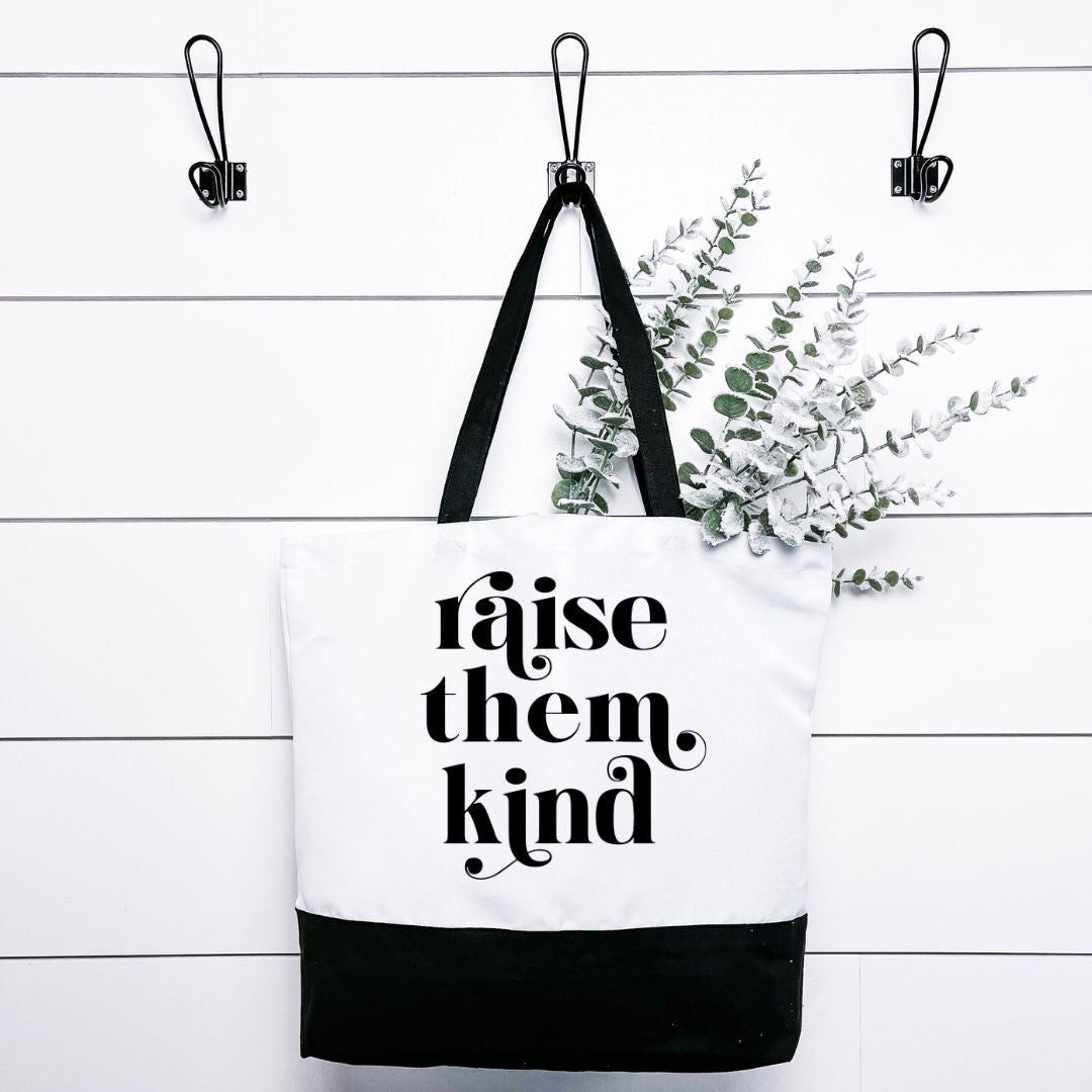 Raise Them Kind Tote Bag Harlow Boutique Official Online Store 