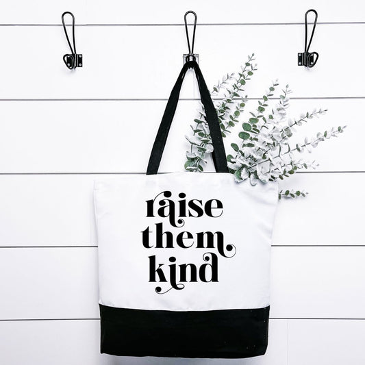 Raise Them Kind Tote Bag Harlow Boutique Official Online Store 