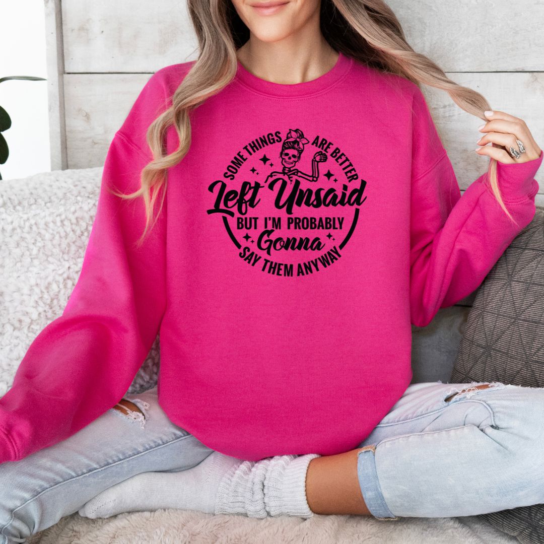 Some Things Are Better Left Unsaid Shirts Harlow Boutique Official Online Store 