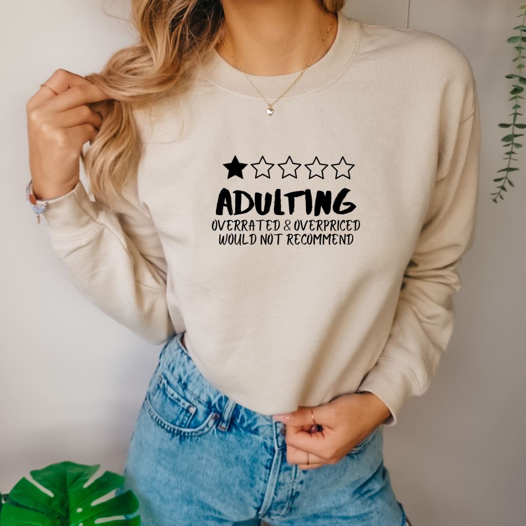 Adulting One Star Shirts Harlow Boutique Official Online Store 