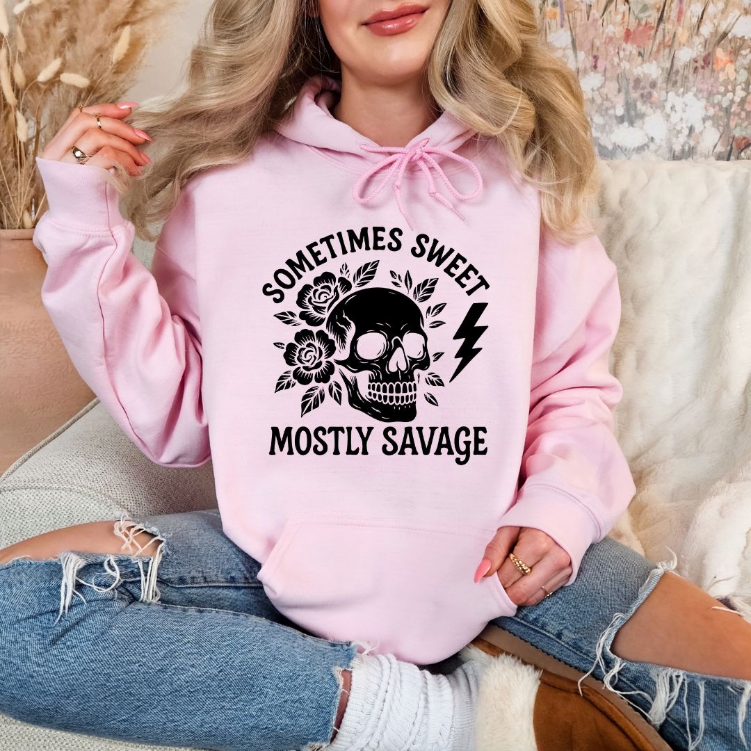 Sometimes Sweet Mostly Savage Shirts Harlow Boutique Official Online Store 
