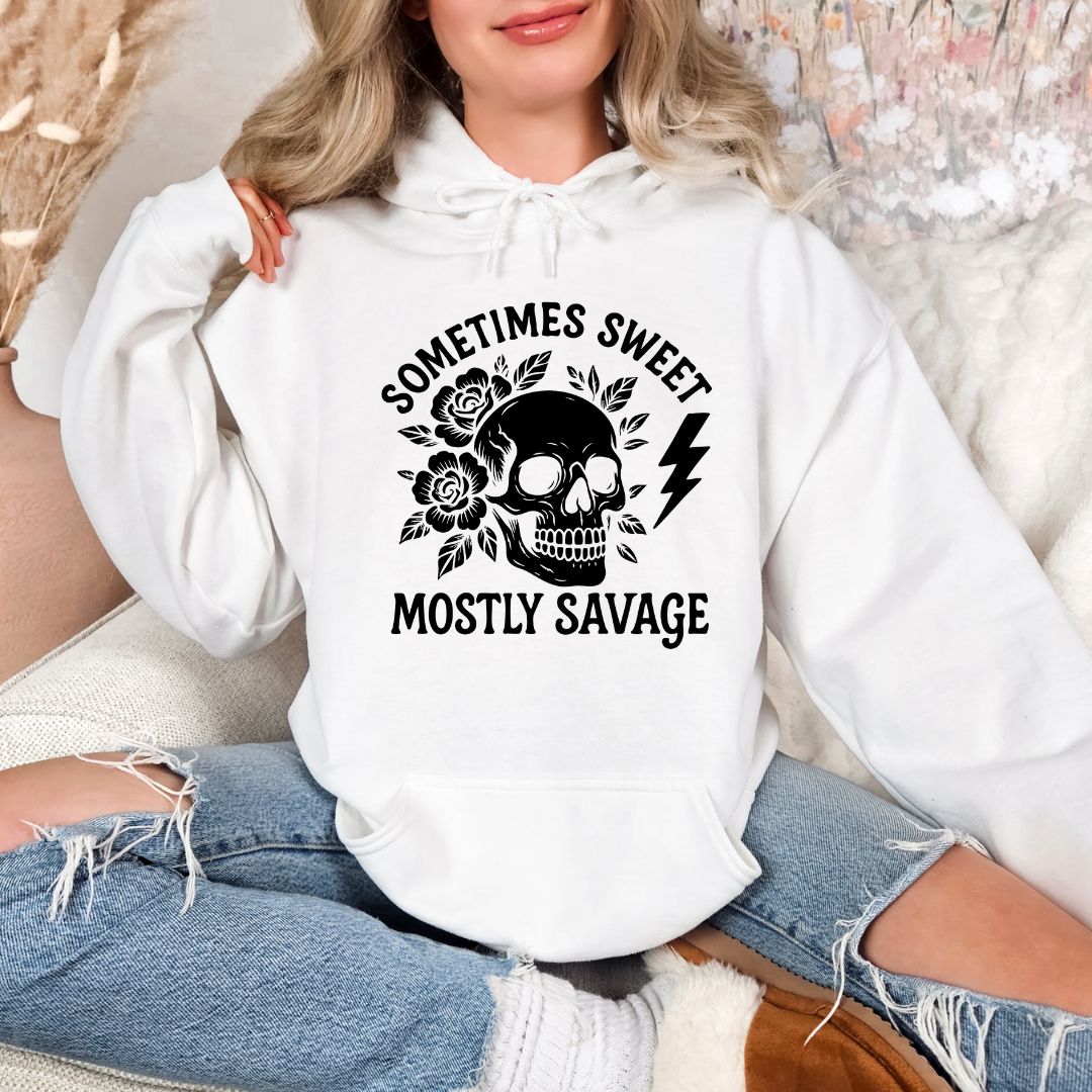 Sometimes Sweet Mostly Savage Shirts Harlow Boutique Official Online Store 
