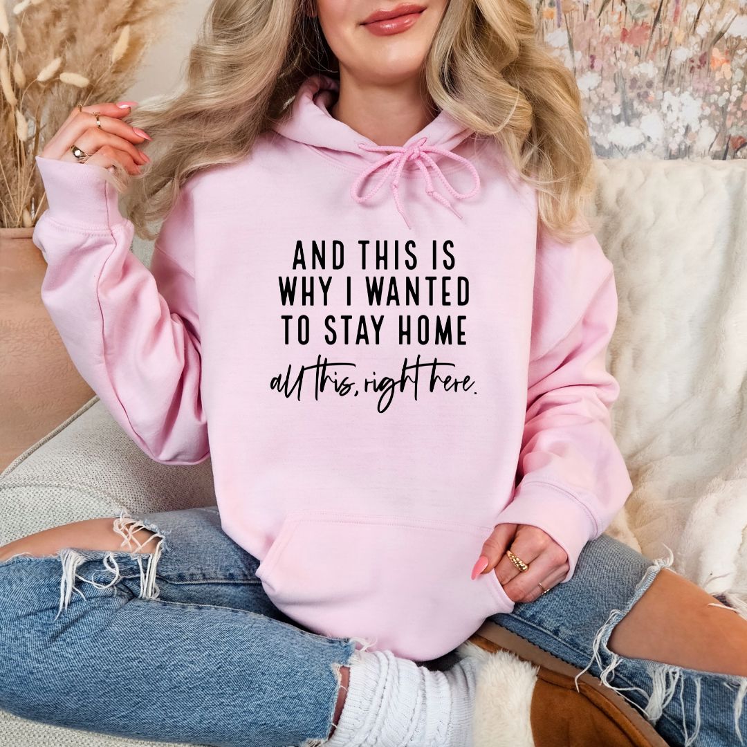 And This Is Why I wanted To Stay Home Shirts Harlow Boutique Official Online Store 