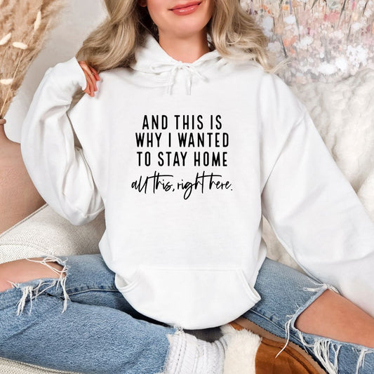 And This Is Why I wanted To Stay Home Shirts Harlow Boutique Official Online Store 