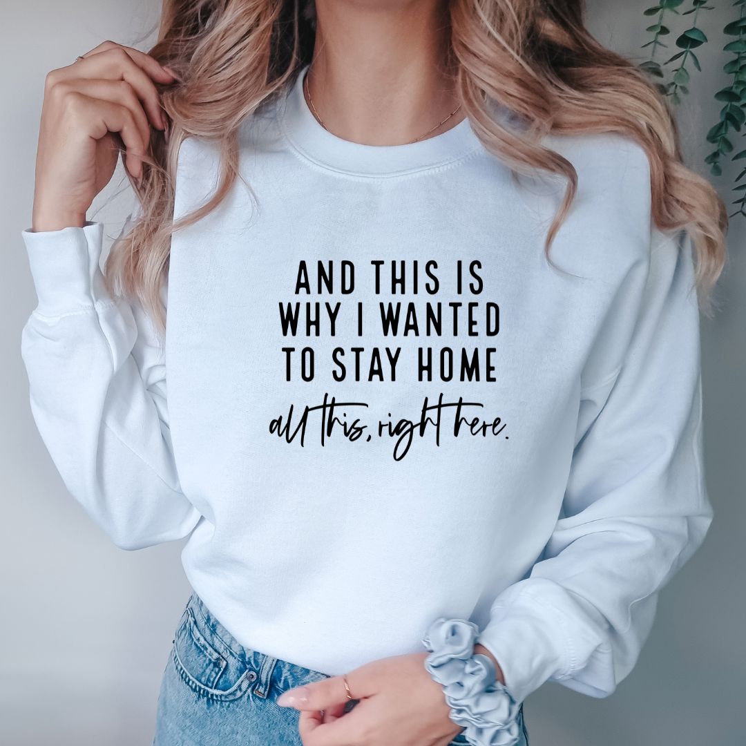 And This Is Why I wanted To Stay Home Shirts Harlow Boutique Official Online Store 