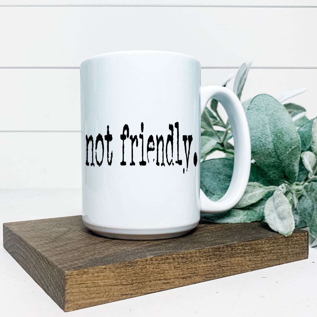 NOT FRIENDLY MUG Harlow Boutique Official Online Store 