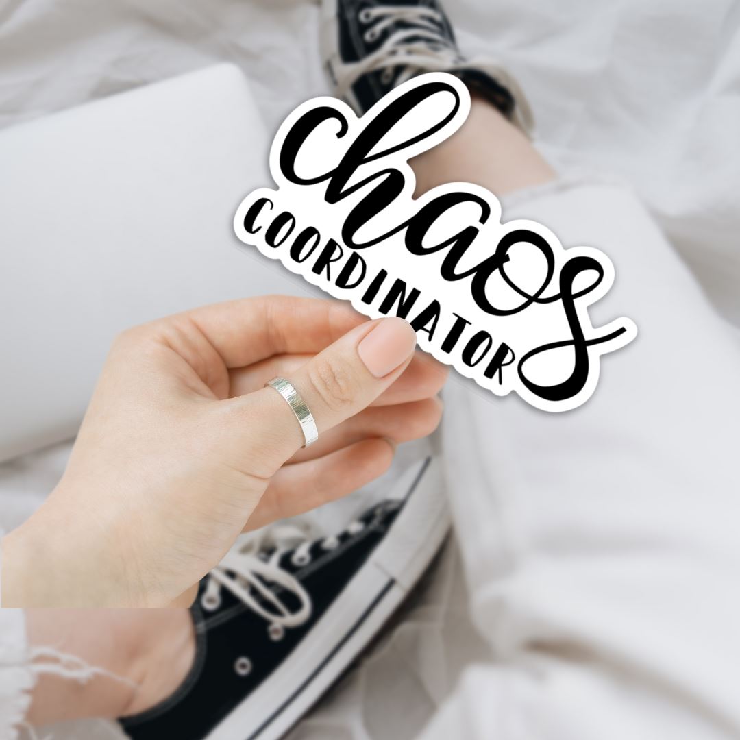 Chaos Coordinator Sticker Sticker Harlow Boutique Official Online Store 