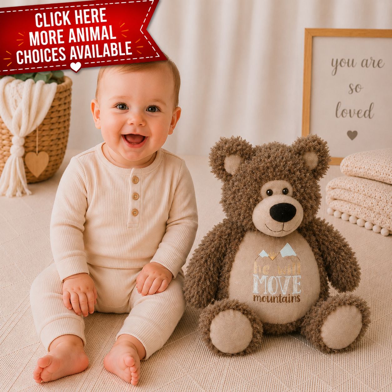 He Will Move Mountains Stuffed Animals Stuffed Animal Harlow Boutique Official Online Store 