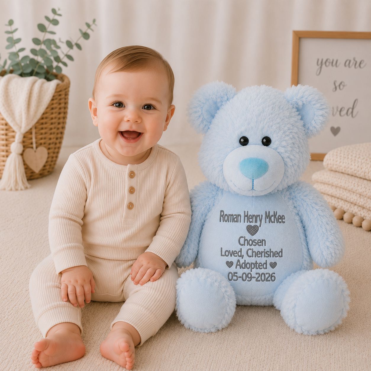 Adoption Day Quote Stuffed Animals Stuffed Animal Harlow Boutique Official Online Store 