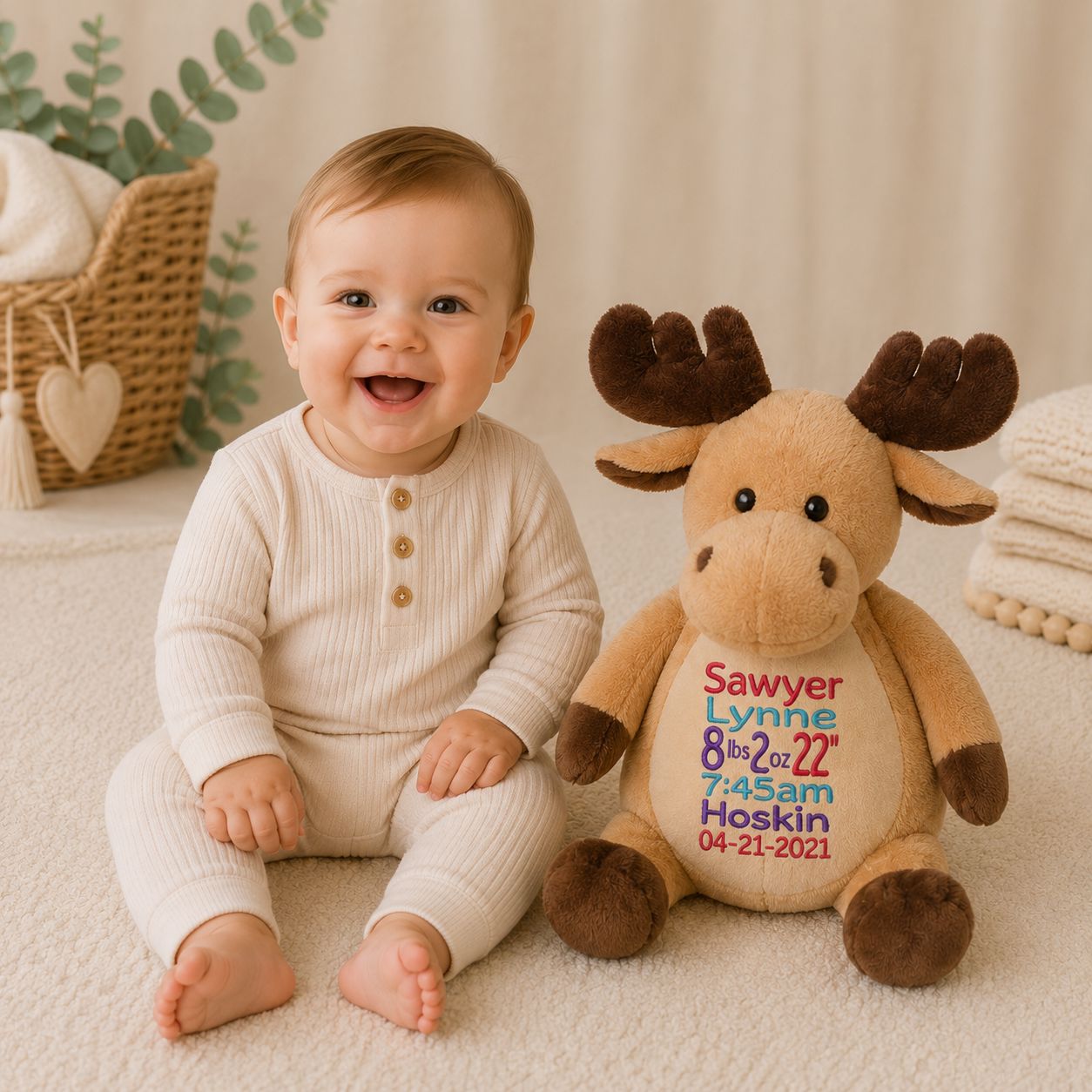 Mikey Moose Stuffed Animal Stuffed Animal Harlow Boutique Official Online Store 
