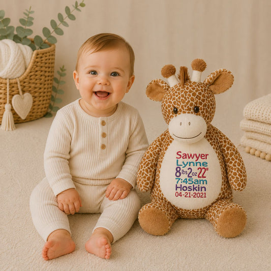 Gerry Giraffe Stuffed Animal Stuffed Animal Harlow Boutique Official Online Store 
