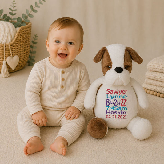 Buster Bulldog Stuffed Animal Stuffed Animal Harlow Boutique Official Online Store 