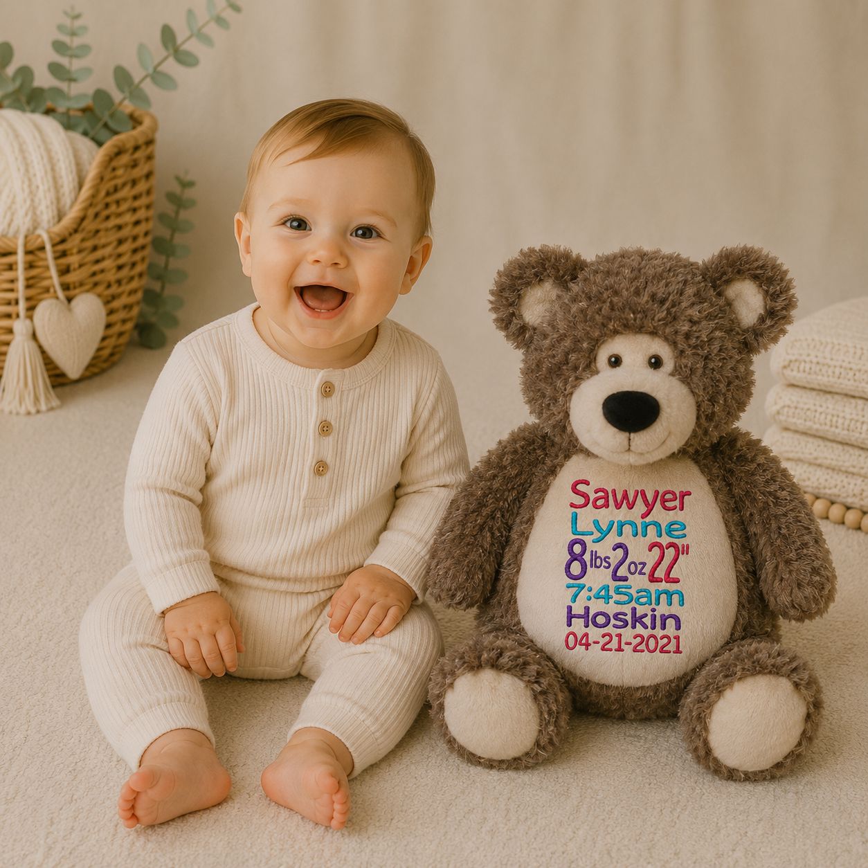 Brown Bear Stuffed Animal Stuffed Animal Harlow Boutique Official Online Store 