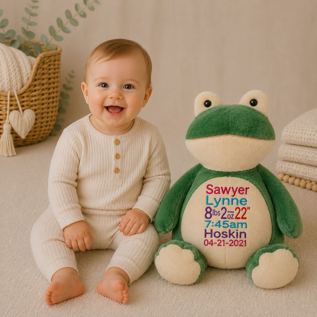 Hip Hop Froggy Stuffed Animal Stuffed Animal Harlow Boutique Official Online Store 