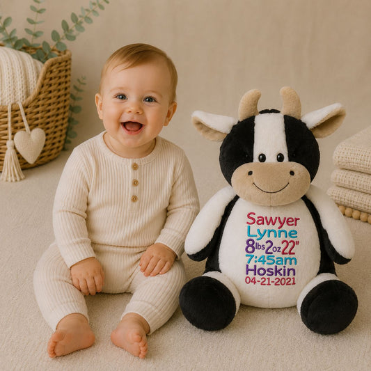 Moo Moo Cow Stuffed Animal Stuffed Animal Harlow Boutique Official Online Store 