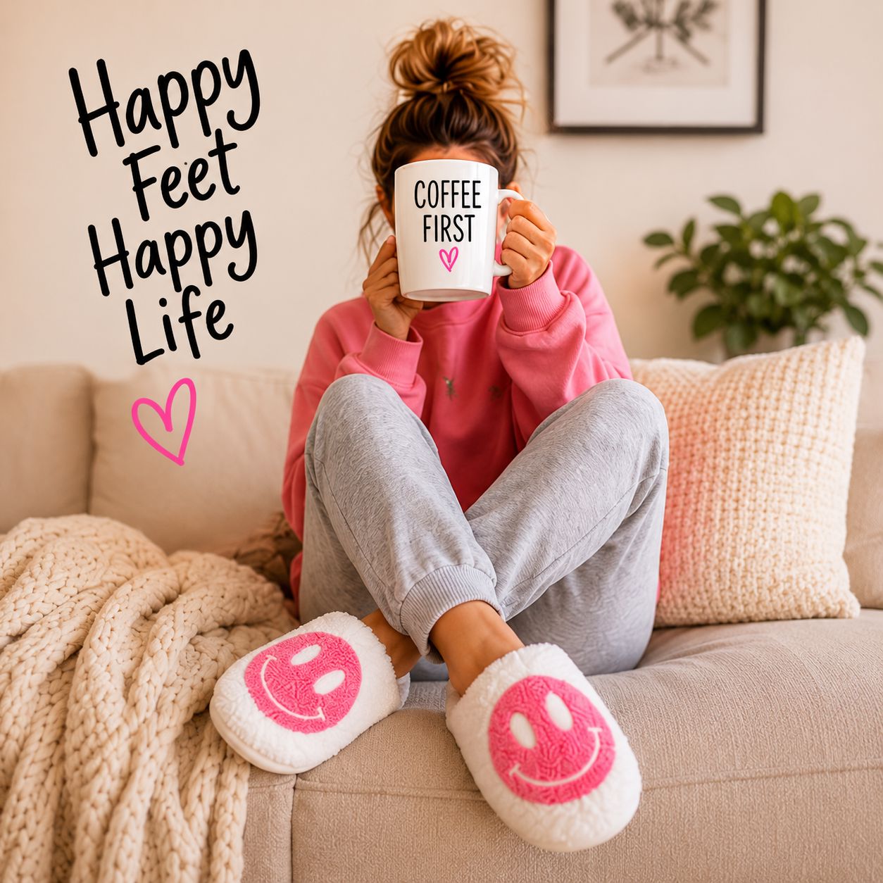 Smile Slippers Slippers Harlow Boutique Official Online Store 