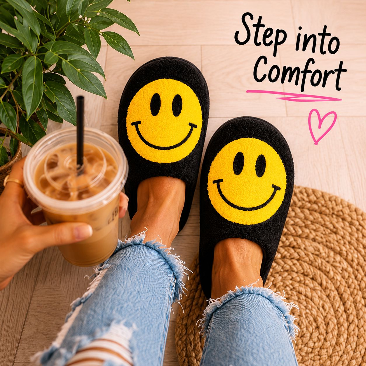Smile Slippers Slippers Harlow Boutique Official Online Store 