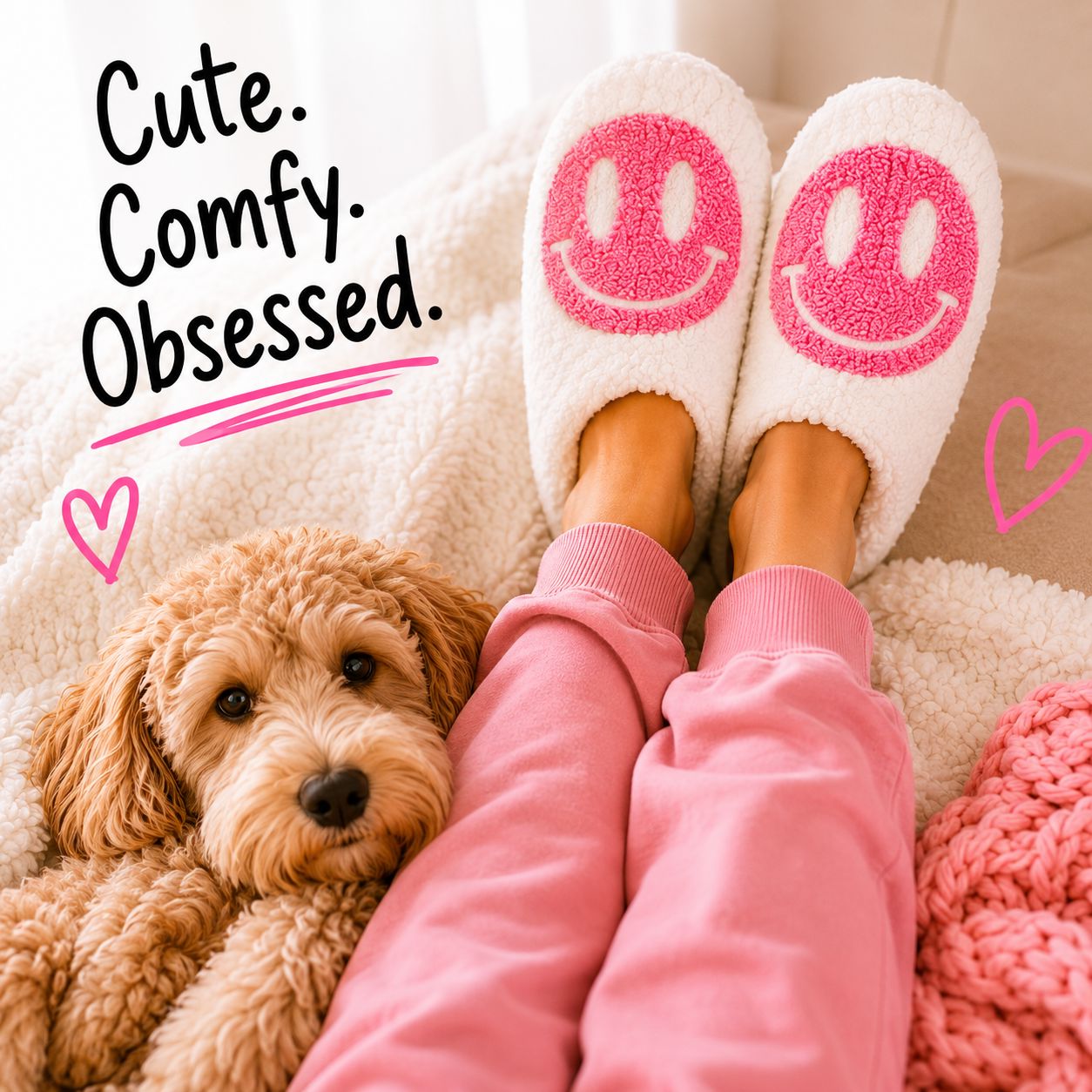 Smile Slippers Slippers Harlow Boutique Official Online Store 