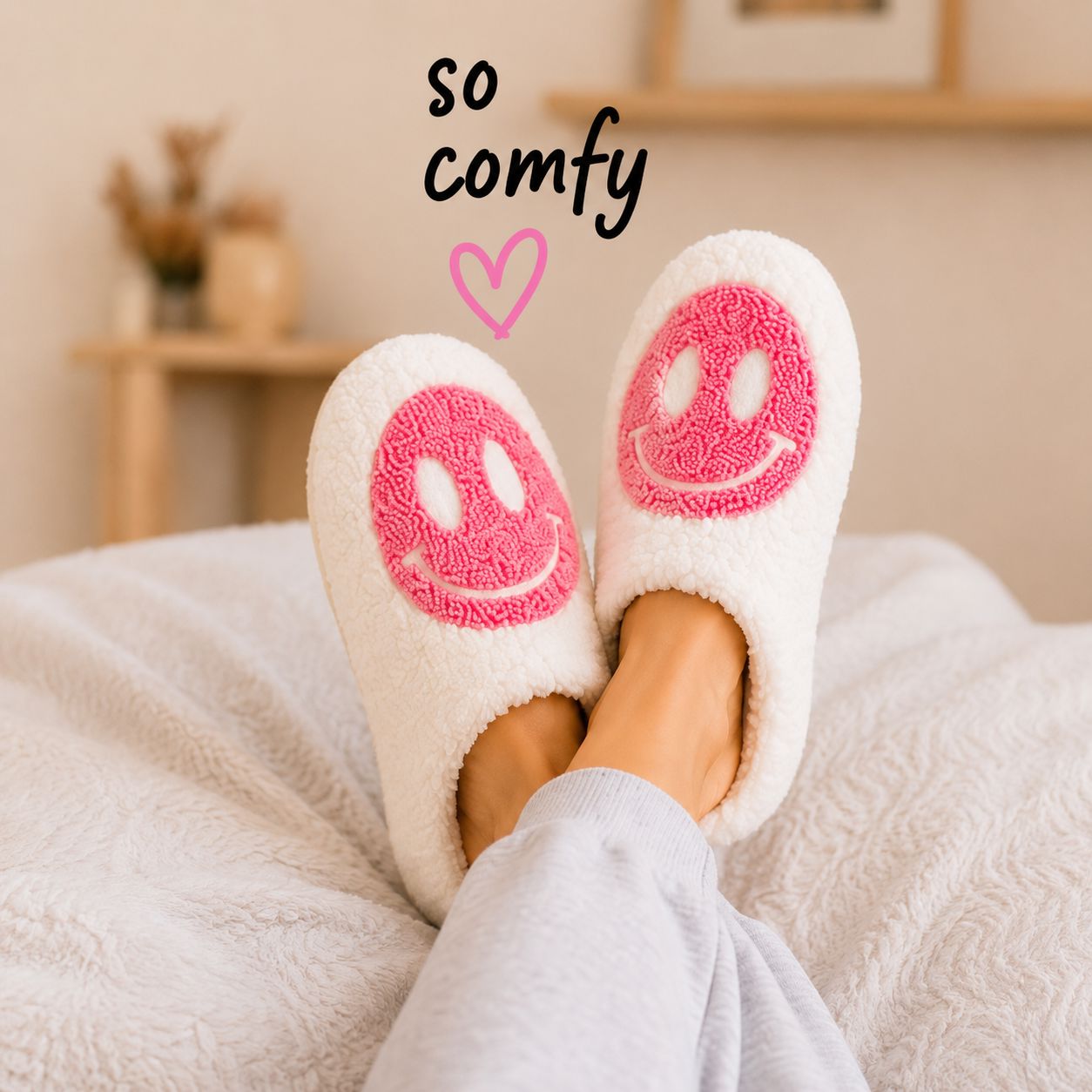 Smile Slippers Slippers Harlow Boutique Official Online Store 