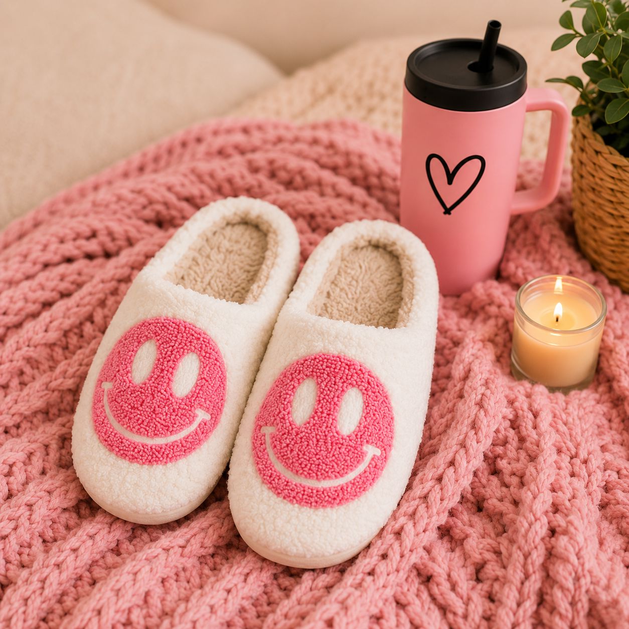 Smile Slippers Slippers Harlow Boutique Official Online Store 