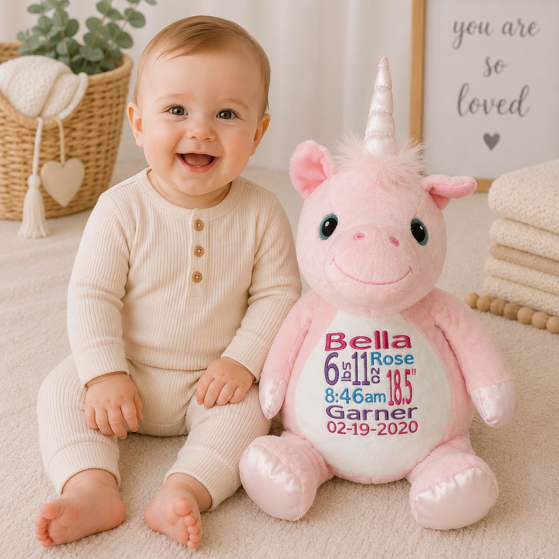 Whimsy Unicorn Stuffed Animal Stuffed Animal Harlow Boutique Official Online Store 