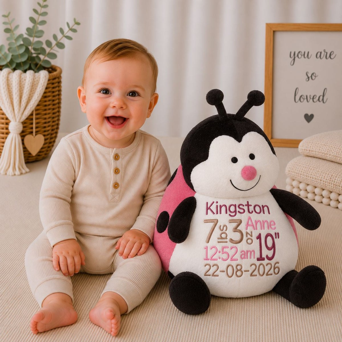 Landy Ladybug Stuffed Animal Stuffed Animal Harlow Boutique Official Online Store 