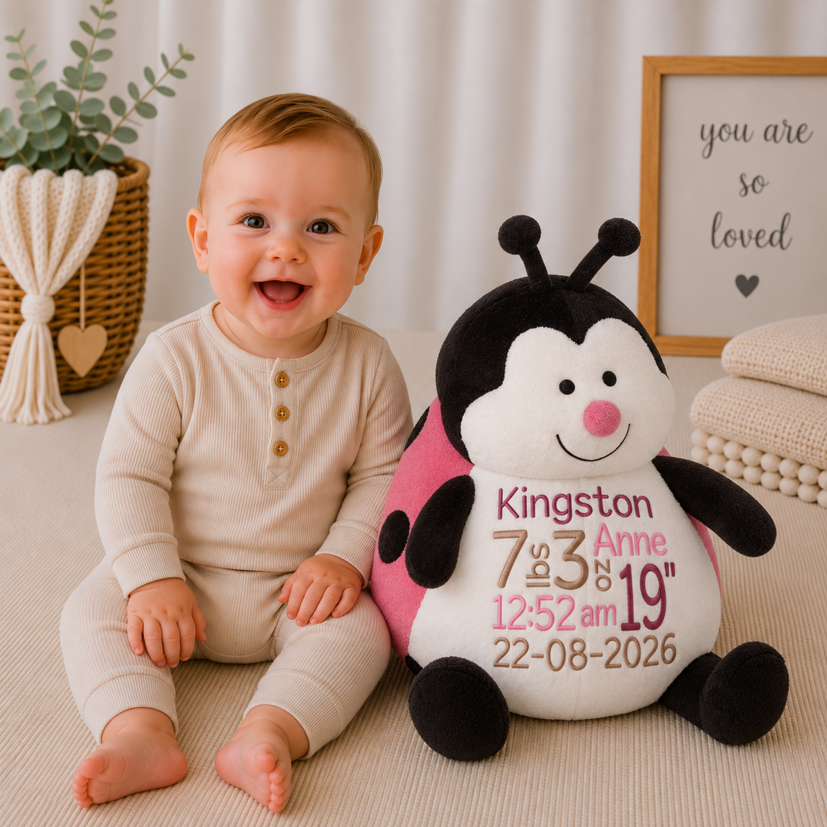 Landy Ladybug Stuffed Animal