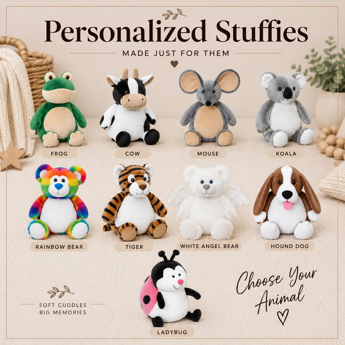 Tori Tiger Stuffed Animal Stuffed Animal Harlow Boutique Official Online Store 
