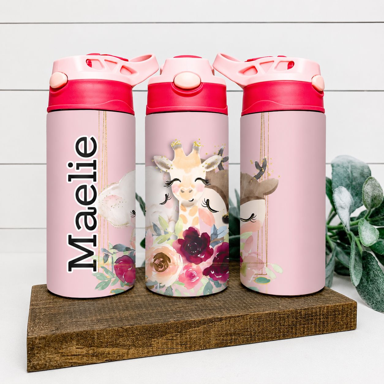 PINK ANIMALS GIRL TUMBLER Harlow Boutique Official Online Store 