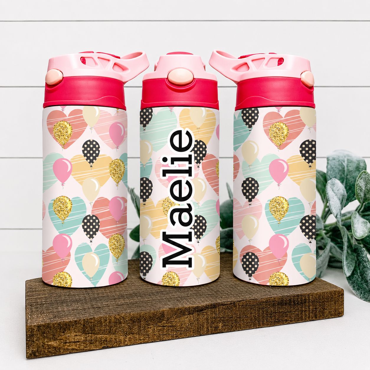 BALLOON HEARTS GIRL TUMBLER Harlow Boutique Official Online Store 