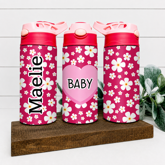 BABY FLORAL GIRL TUMBLER