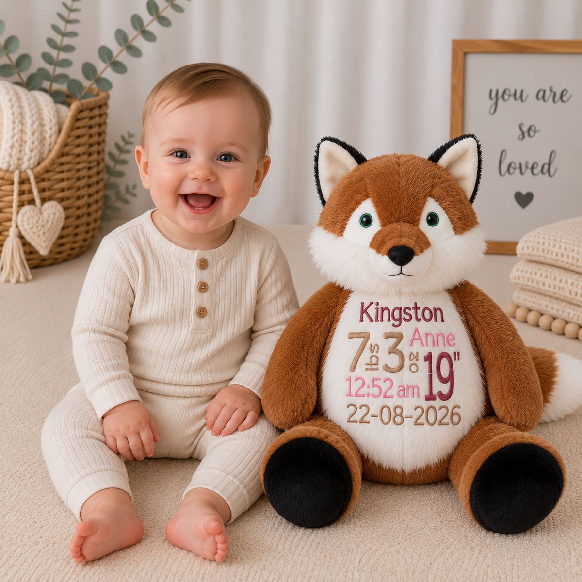 Frederick Buddy Fox Stuffed Animal Stuffed Animal Harlow Boutique Official Online Store 