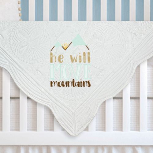 He Will Move Mountains Quilt Heirloom Quilt Harlow Boutique Official Online Store 