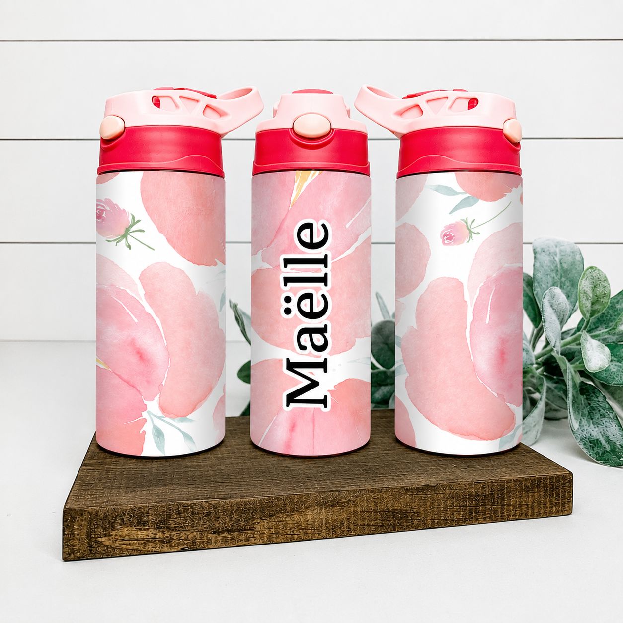 PINK FLORAL TUMBLER Harlow Baby Boutique Official Website 
