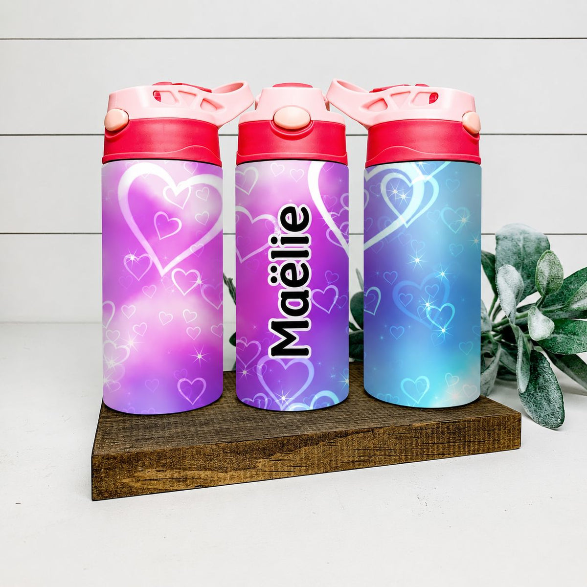 WATERCOLOR HEARTS TUMBLER Harlow Baby Boutique Official Website 