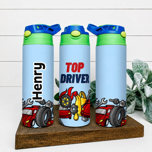 TOP DRIVER RACE CAR TUMBLER Harlow Baby Boutique Official Website 